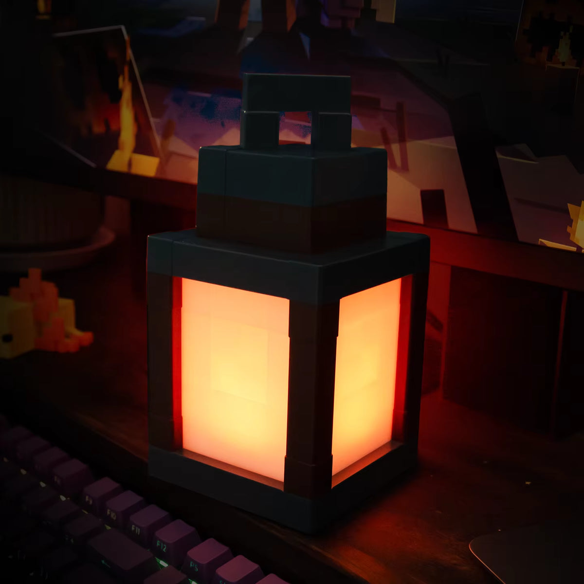 Ember Pixel · Linterna de ambiente con luz cálida – ULTERNO